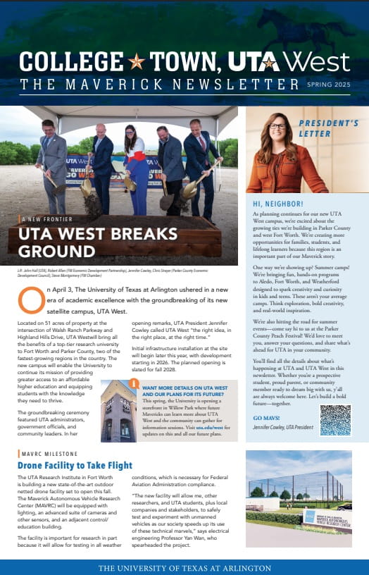 Cover of Parker County Newsletter