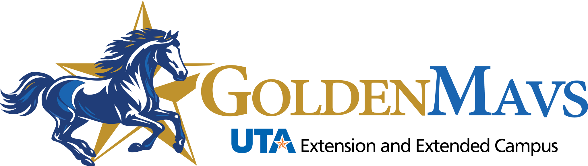 UTA Golden Mavs 55+ Logo